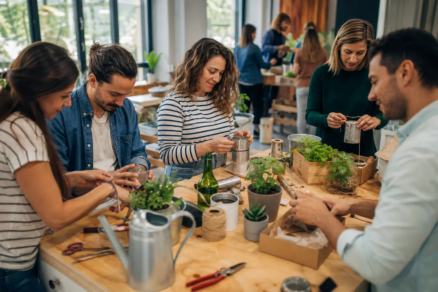 Ateliers DIY & Upcycling : Des animations RSE créatives et concrètes pour vos séminaires