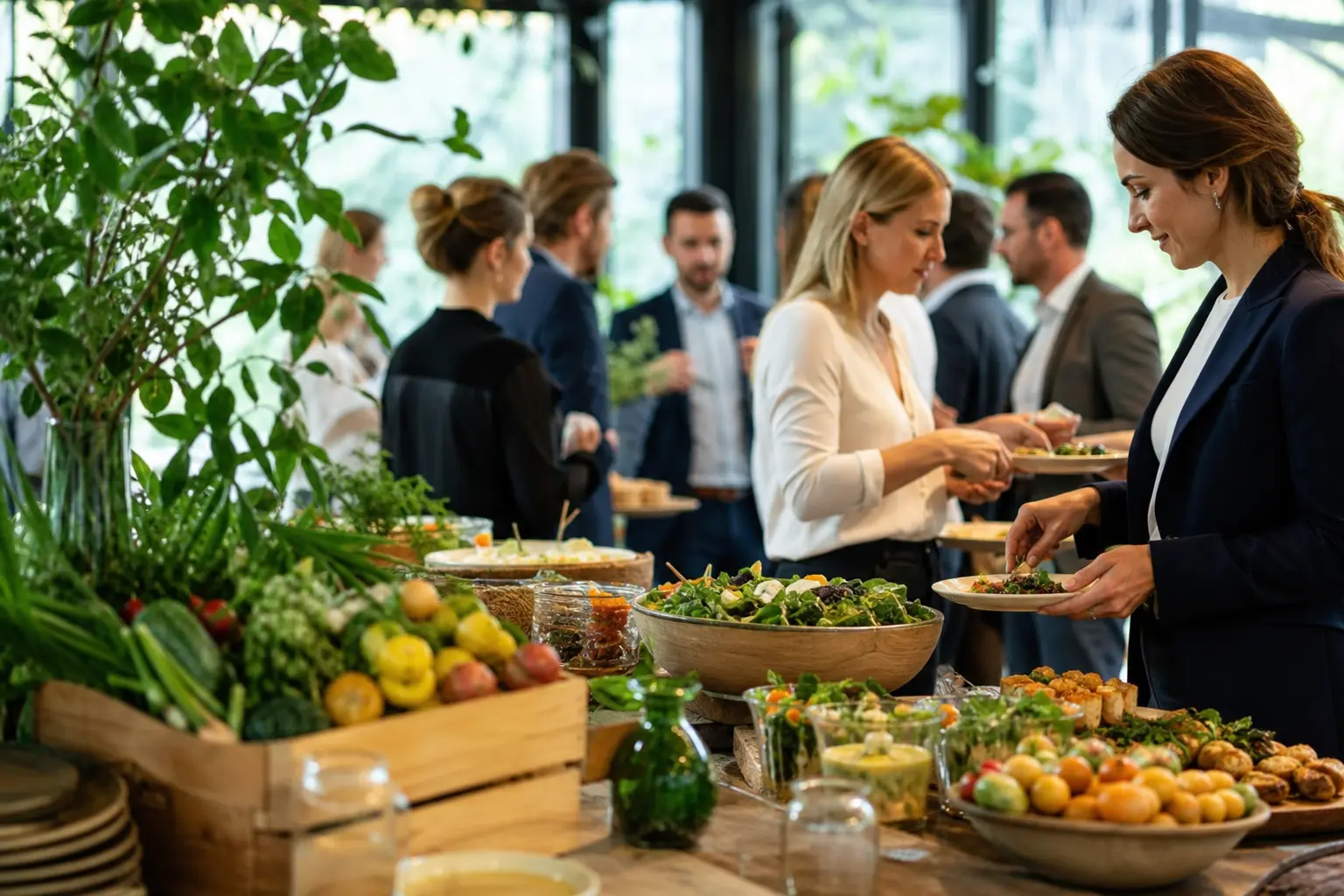 Traiteur local et zéro gaspillage : comment verdir le volet restauration de votre séminaire